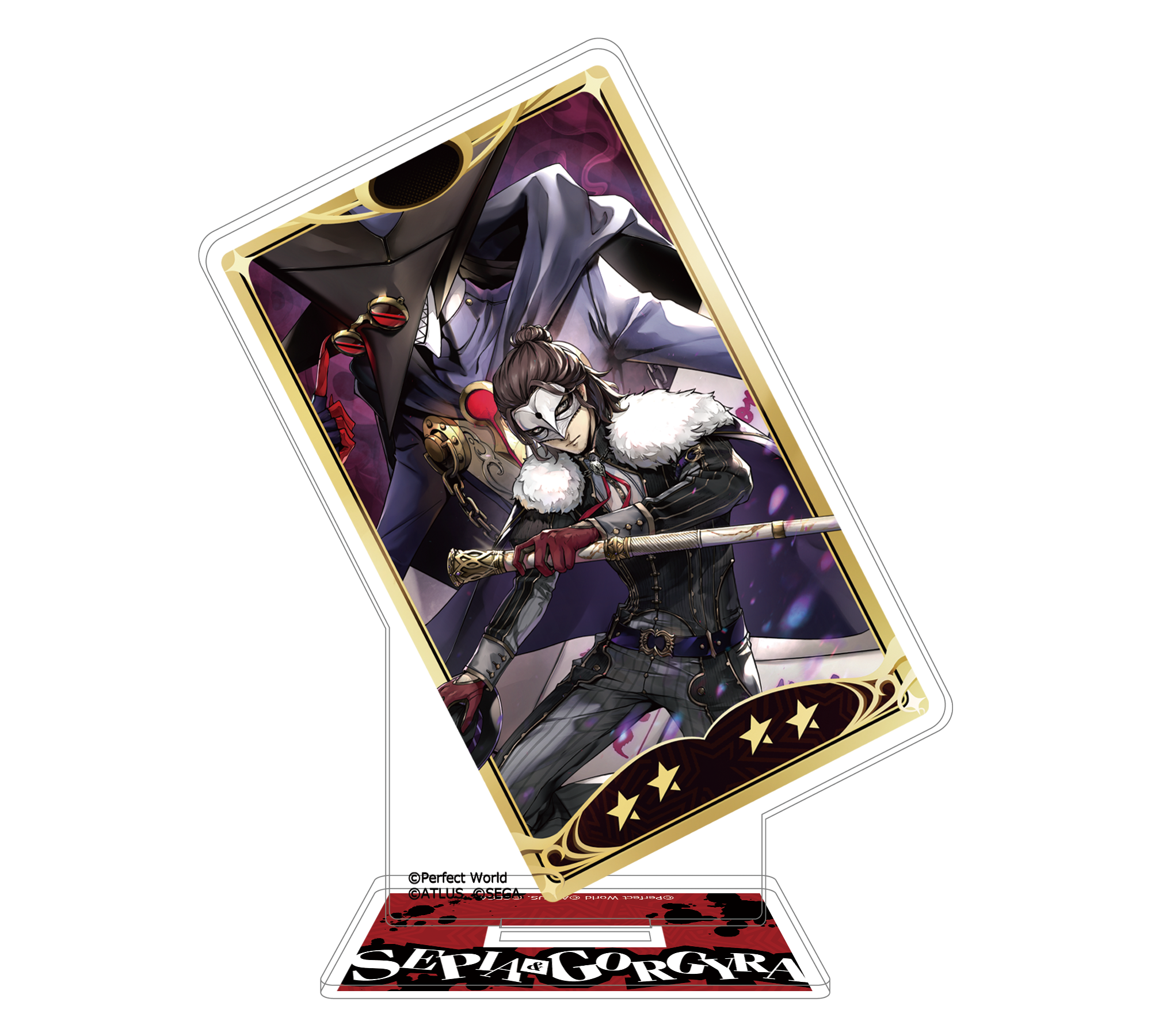 ペルソナ5: The Phantom X アクリルスタンド セピア＆ゴルギラ 怪ドル セピア＆ゴルギラ