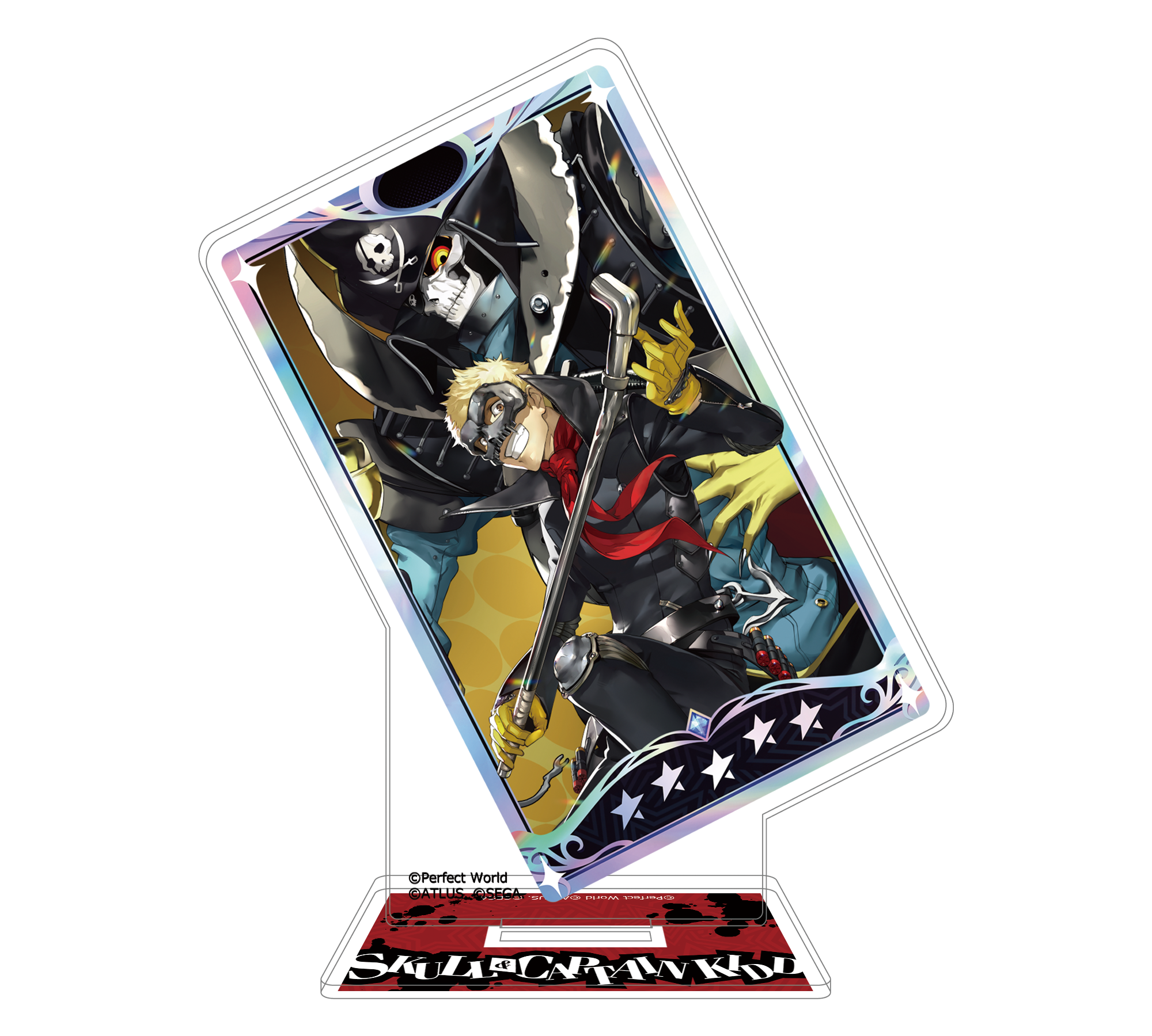 ペルソナ5: The Phantom X アクリルスタンド スカル＆キャプテン・キッド 心の怪盗団 スカル＆キャプテン・キッド