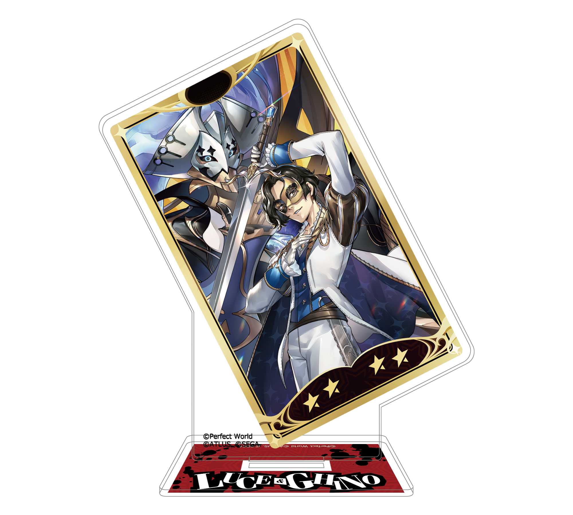 ペルソナ5: The Phantom X アクリルスタンド ルーチェ＆ギーノ 怪盗団 ルーチェ＆ギーノ