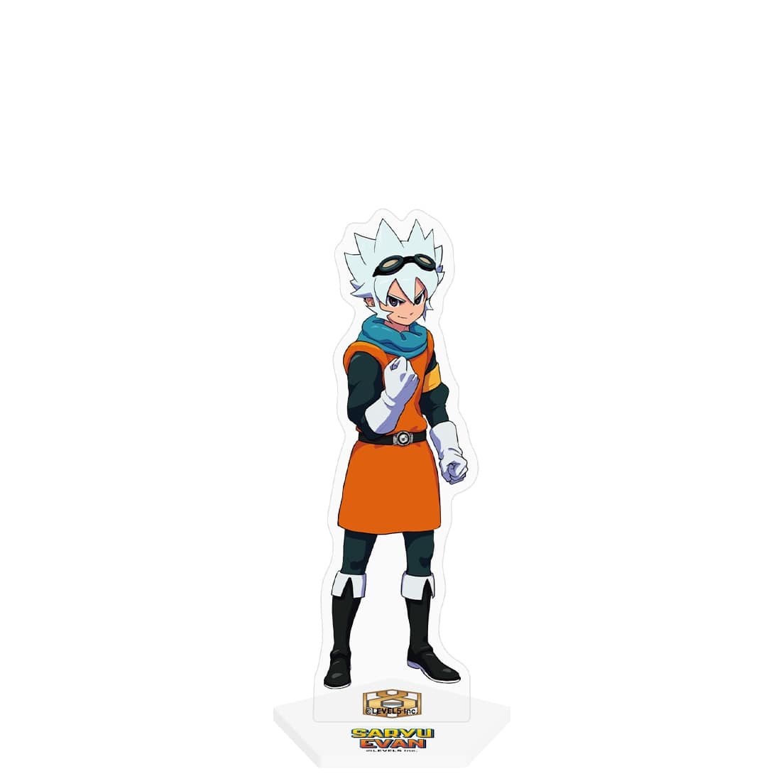 『イナズマイレブン 英雄たちのヴィクトリーロード』キャラクターアクリルスタンド サリュー・エヴァン (歴代ボス集合イラスト) その他ライバル 【NEW】サリュー・エヴァン (歴代ボス集合イラスト)