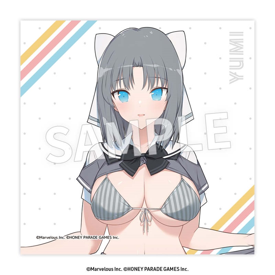 閃乱カグラ　クリーナークロス 雪泉（制服風水着） 雪泉（制服風水着）
