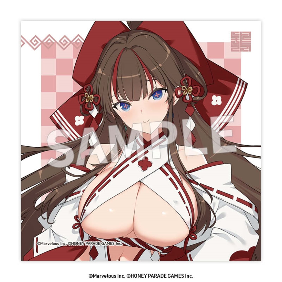 閃乱カグラ　クリーナークロス 鴇（巫女風水着） 鴇（巫女風水着）