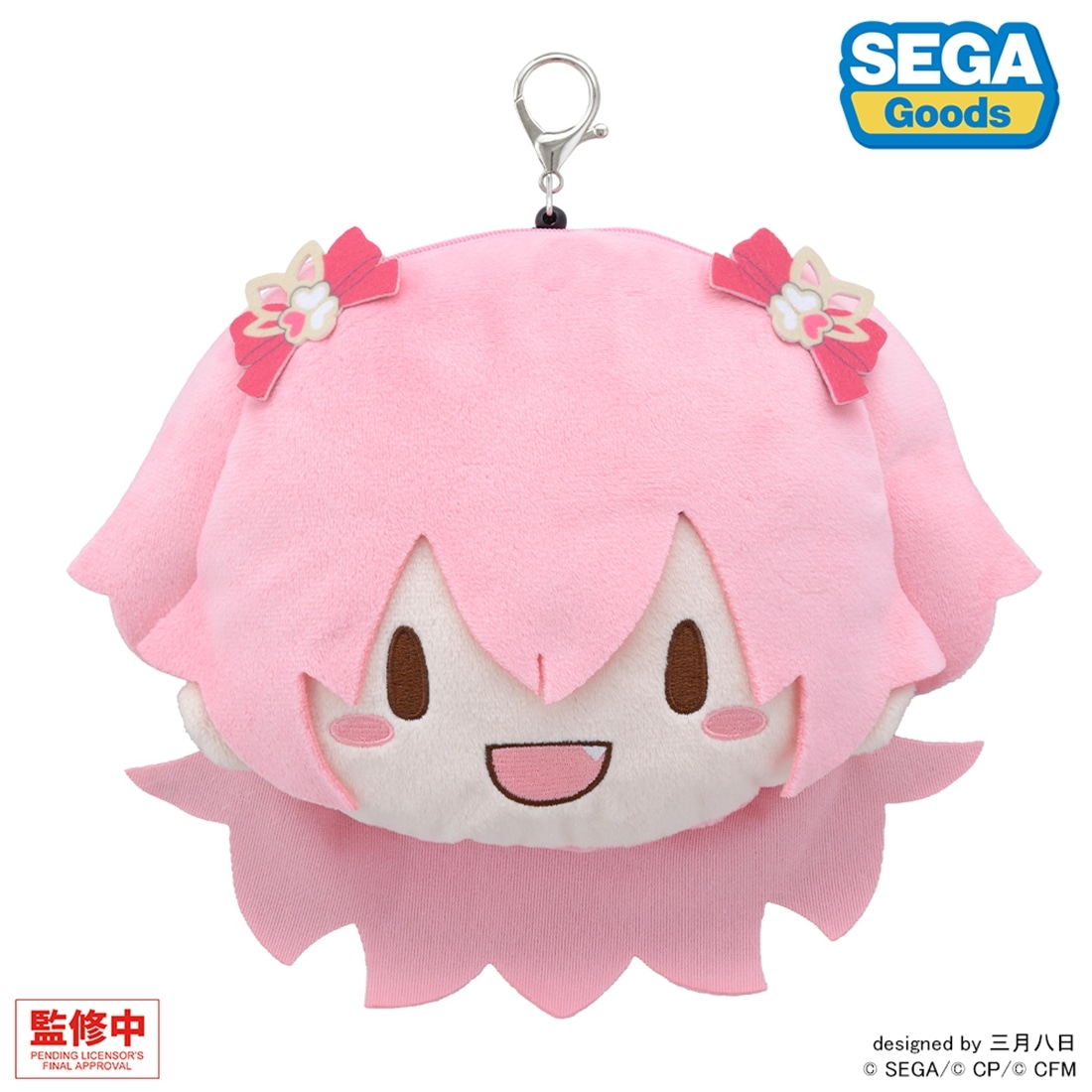 プロジェクトセカイ カラフルステージ！ feat. 初音ミク　ふわぷち　リール付きフェイスポーチ　桃井 愛莉 桃井 愛莉