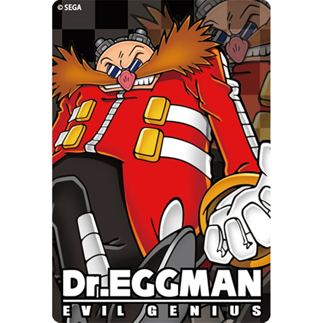 SONIC THE HEDGEHOG クリア栞 Dr.エッグマン Dr.エッグマン
