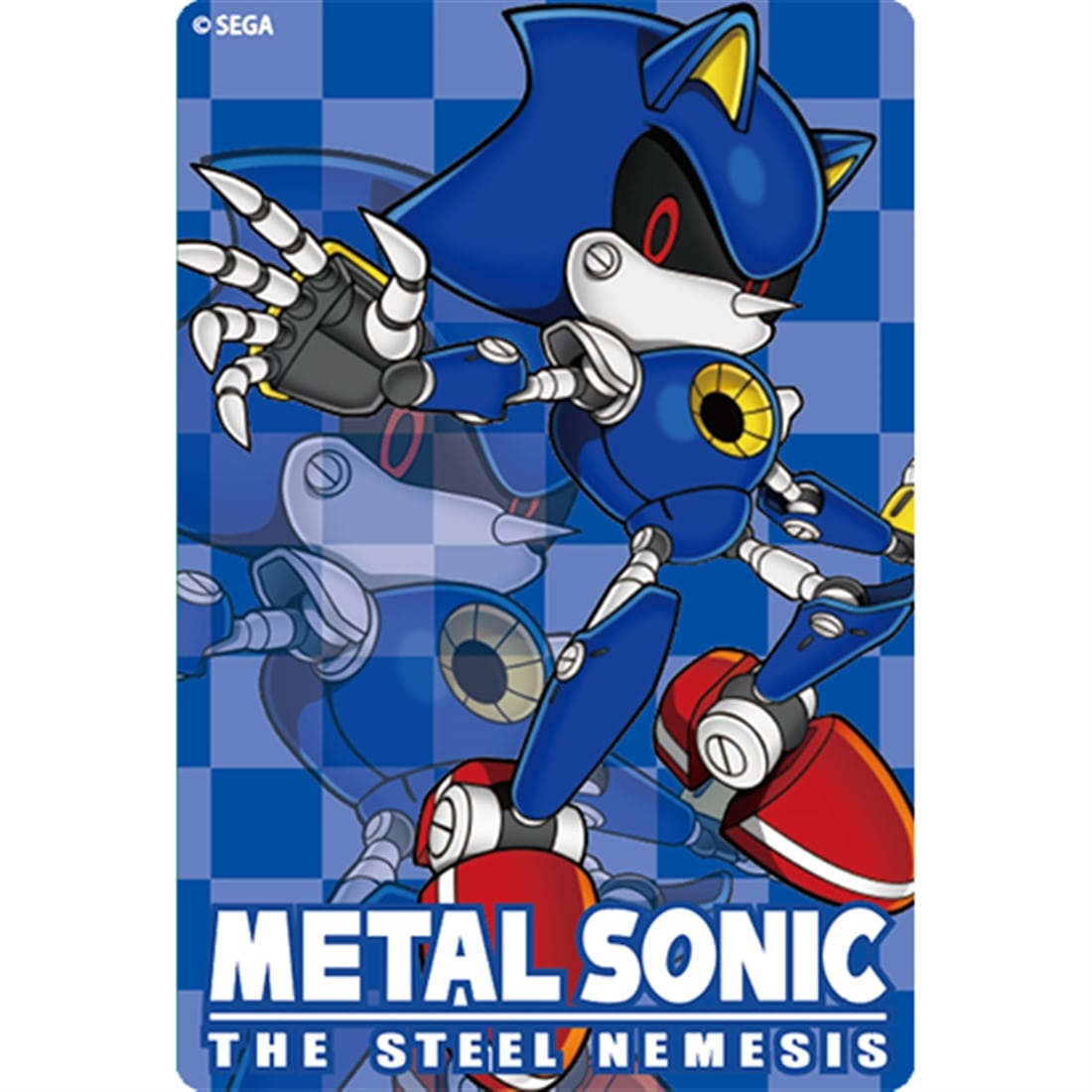 SONIC THE HEDGEHOG クリア栞 メタルソニック メタルソニック