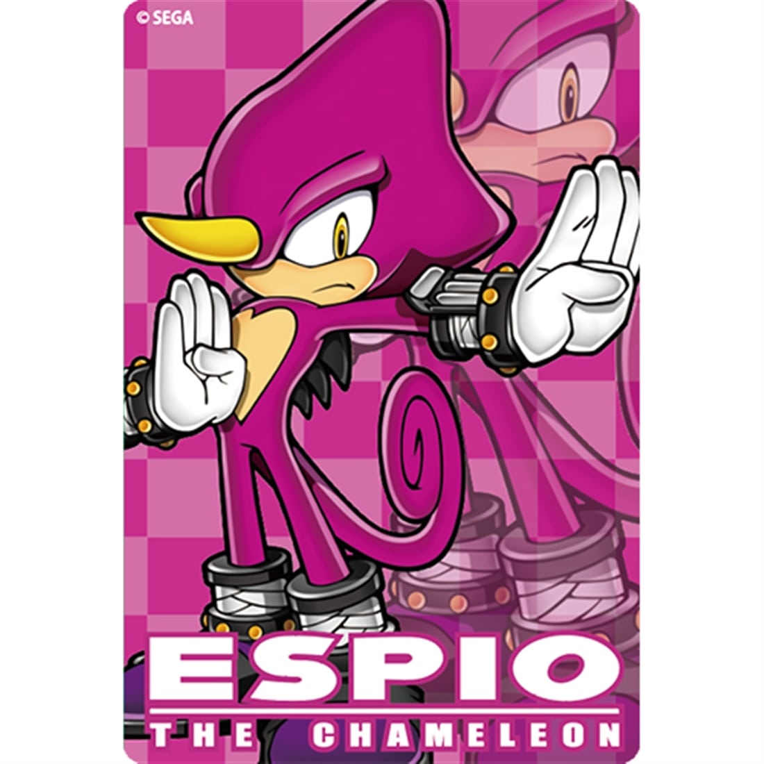 SONIC THE HEDGEHOG クリア栞 エスピオ・ザ・カメレオン エスピオ・ザ・カメレオン