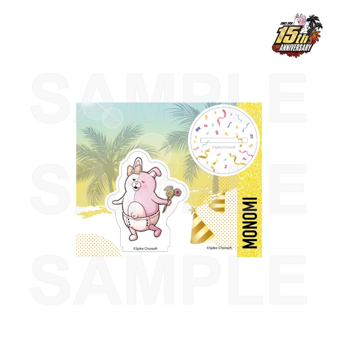 スーパーダンガンロンパ2　パーティー準備　アクリルスタンド　18.モノミ 18.モノミ