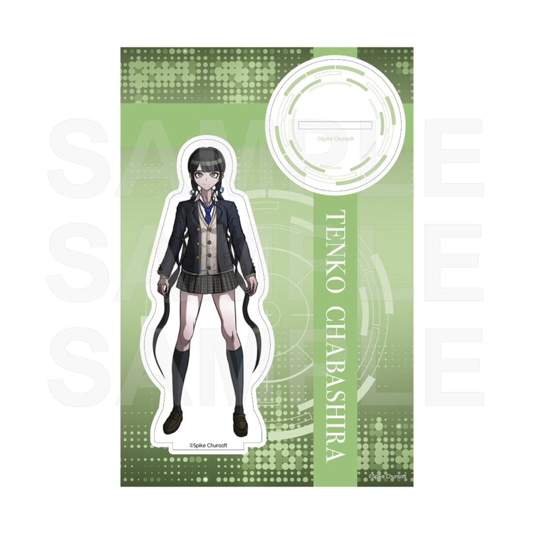 ニューダンガンロンパV3　出身高校制服　アクリルスタンド　10.茶柱転子 10.茶柱転子