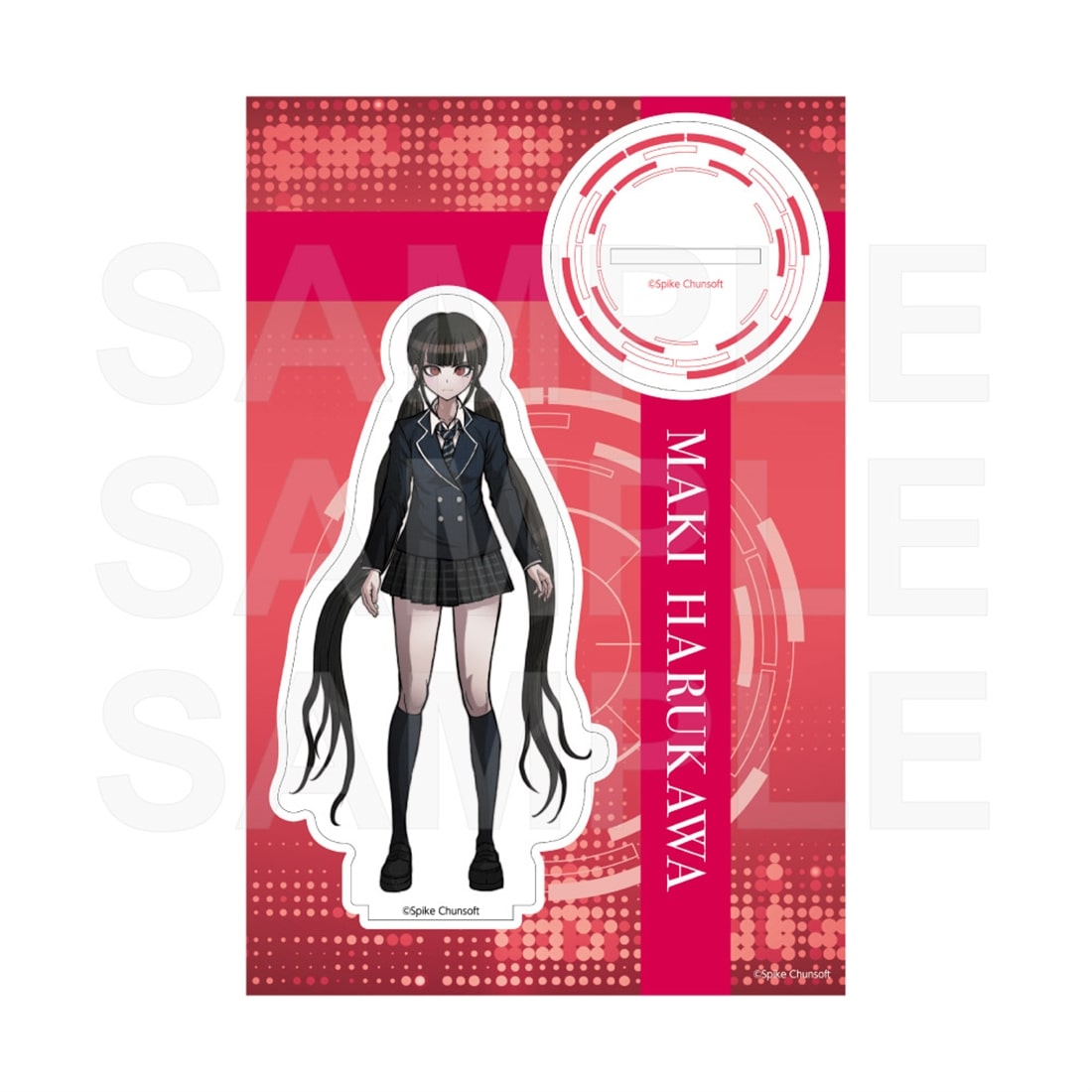 ニューダンガンロンパV3　出身高校制服　アクリルスタンド　12.春川魔姫 12.春川魔姫