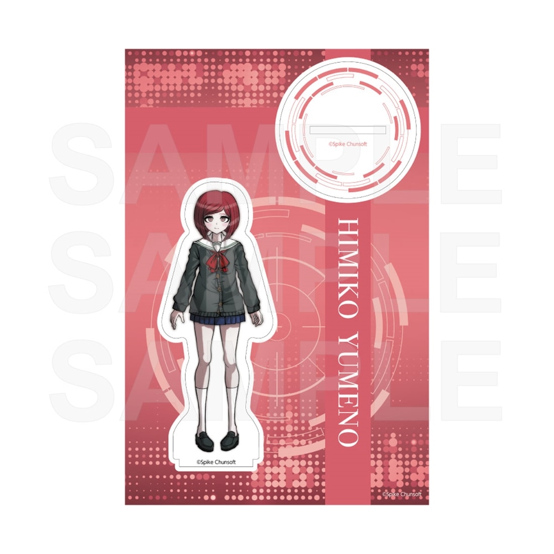 ニューダンガンロンパV3　出身高校制服　アクリルスタンド　15.夢野秘密子 15.夢野秘密子