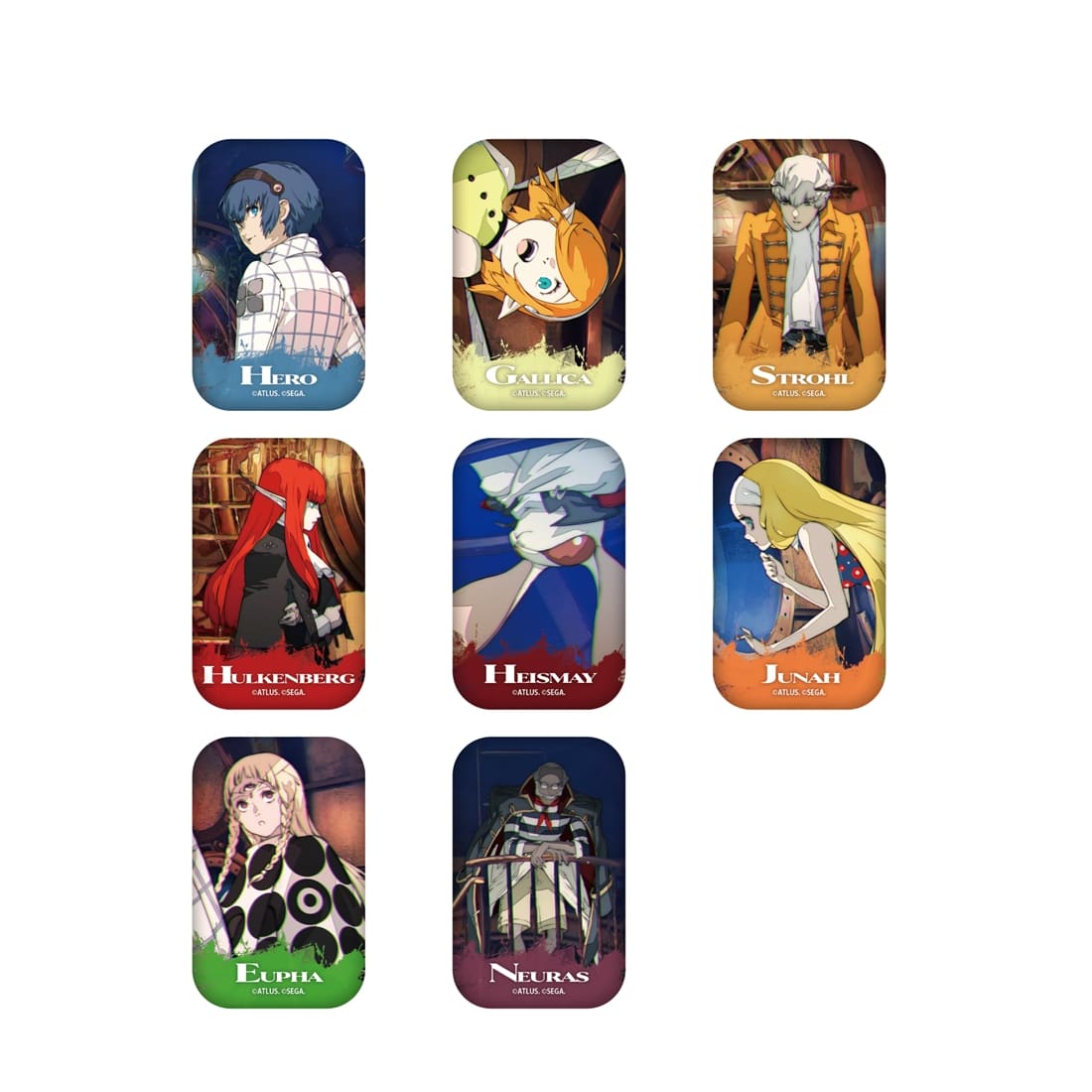 メタファー:リファンタジオ展 トレーディングスクエア缶バッジ 単品