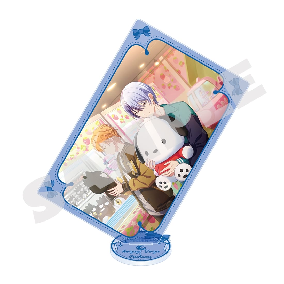 プロジェクトセカイ カラフルステージ！ feat. 初音ミク×サンリオキャラクターズカード型アクリルスタンド 青柳 冬弥1 ※2026年10月下旬お届け分 青柳 冬弥1