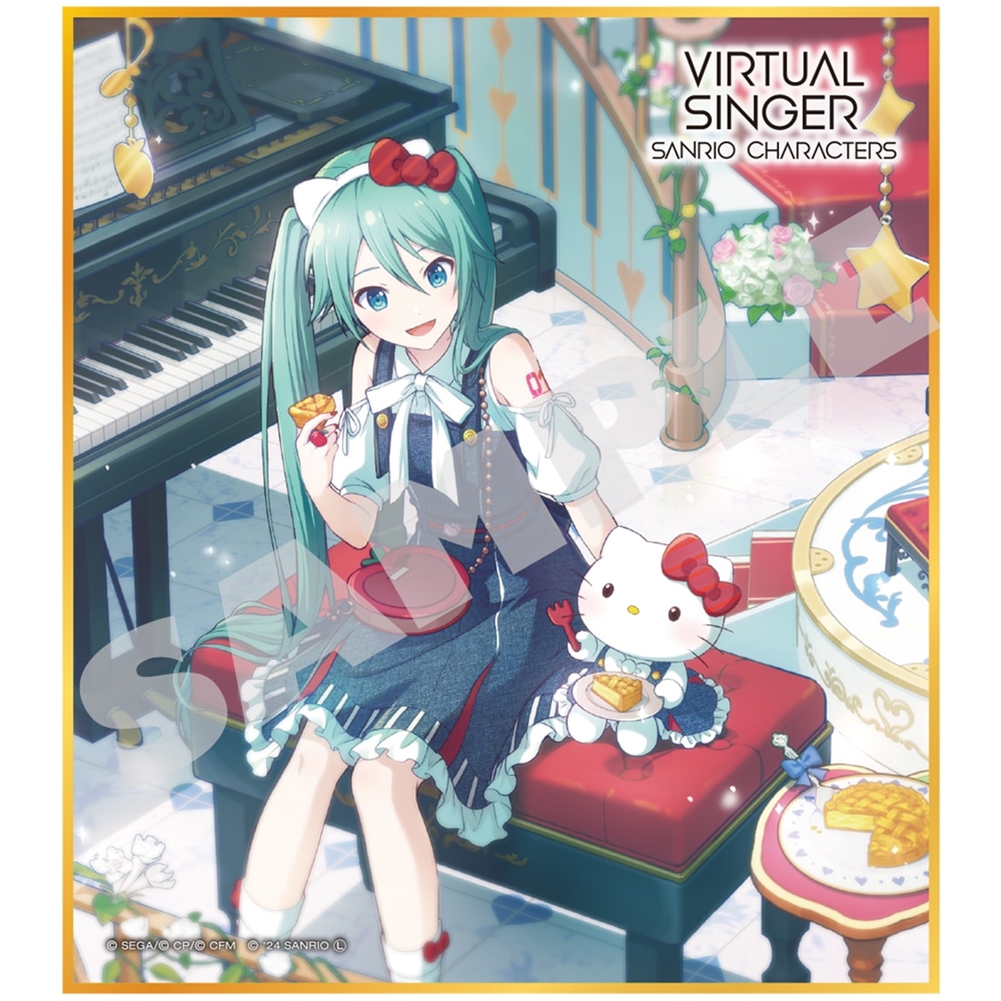 プロジェクトセカイ カラフルステージ！ feat. 初音ミク×サンリオキャラクターズ【BOX】ミニ色紙コレクション SP BOX（全12種） ※2026年10月下旬お届け分 【BOX】ミニ色紙コレクション SP