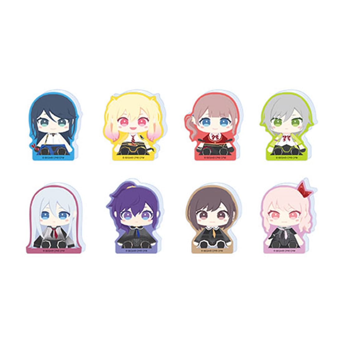 『プロセカ』マイセカイ ぬいぐるみver アクリルフィギュアコレクションB 【BOX】 Leo/need＆25時、ナイトコードで。（全8種） B 【BOX】