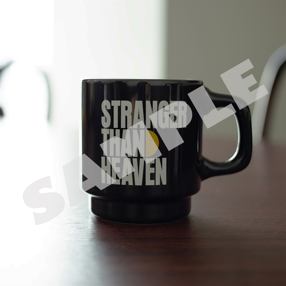 『STRANGER THAN HEAVEN』ロゴスタッキングマグ ブラック ブラック