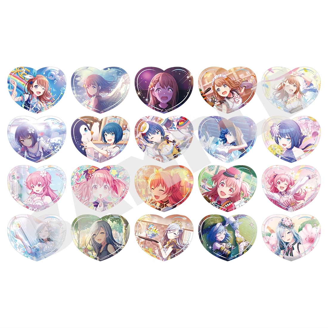 『プロセカ』H/Art Collection クリアカード vol.1 【単品】 MORE MORE JUMP！（全20種） MORE MORE JUMP！ 【単品】 MORE MORE JUMP！（全20種）