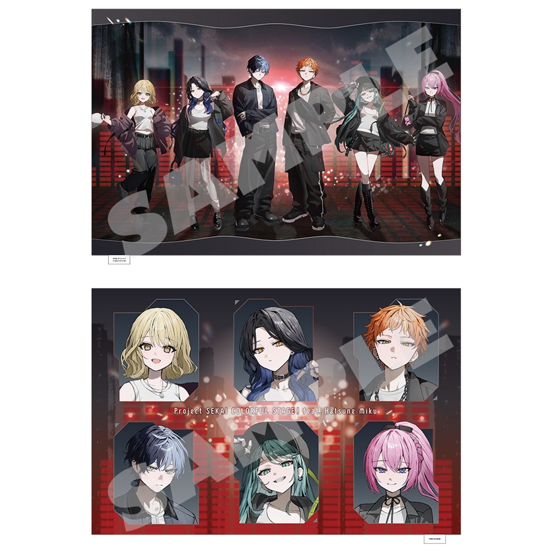 『プロセカ』イラストレーターコラボ クッション Vivid BAD SQUAD Vivid BAD SQUAD