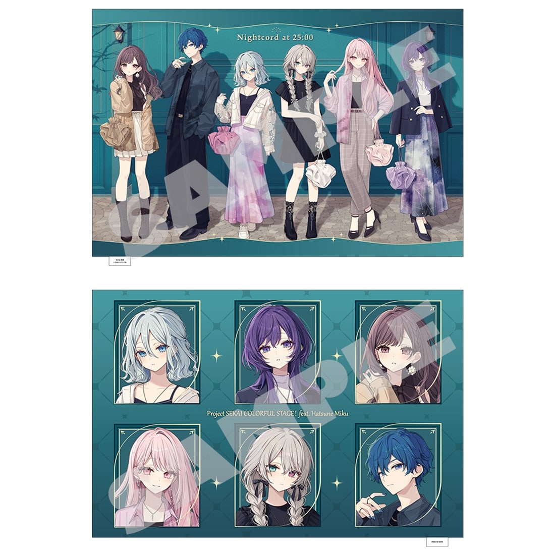 『プロセカ』イラストレーターコラボ クッション 25時、ナイトコードで。 25時、ナイトコードで。