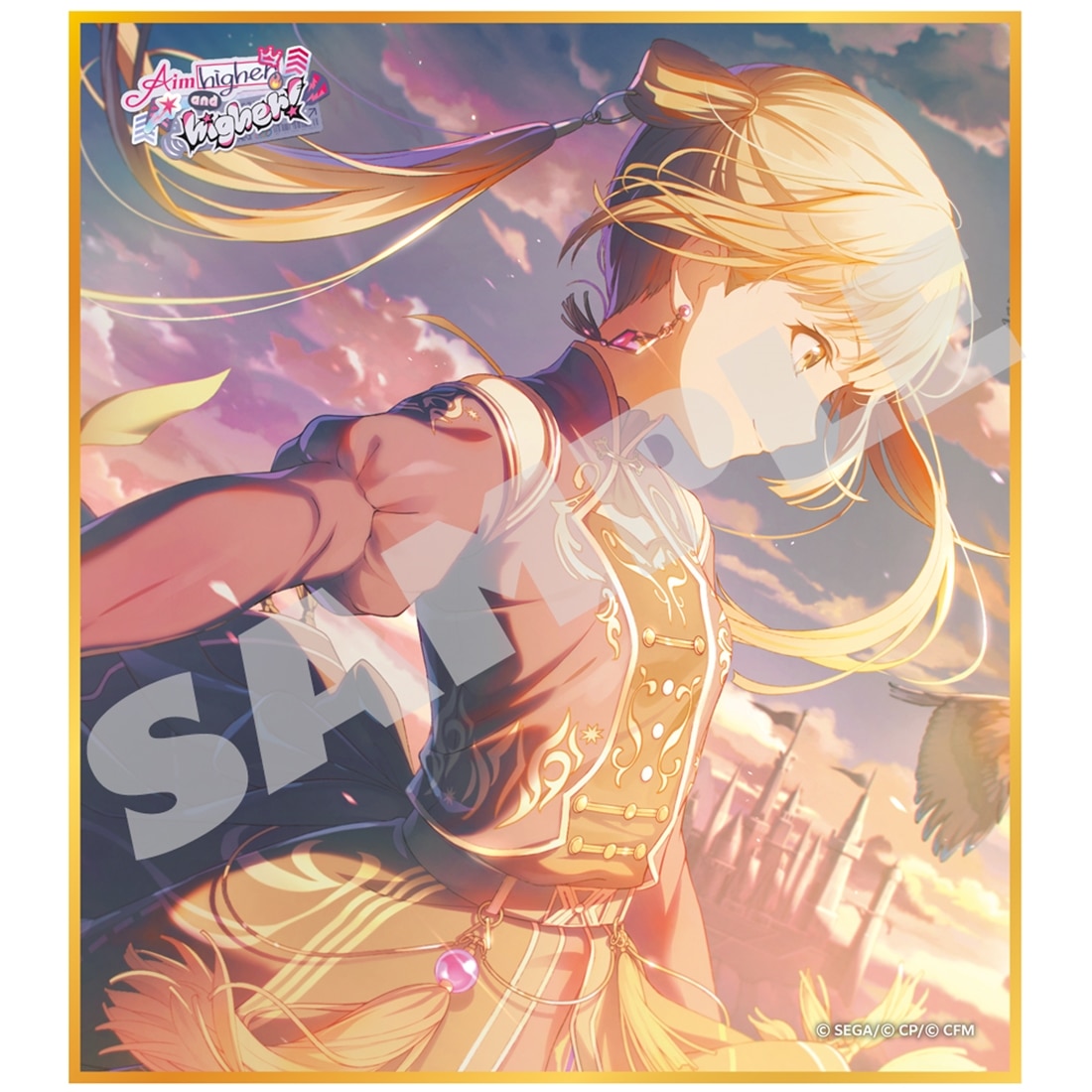 『プロジェクトセカイ カラフルステージ！ feat. 初音ミク』ミニ色紙コレクション 第59弾A  【BOX】Aim higher and higher！（全9種） 第59弾A 【BOX】