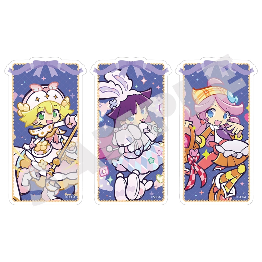 『ぷよぷよ!!クエスト』  アニバーサリーステッカーセットD  アニバーサリーステッカーセットD