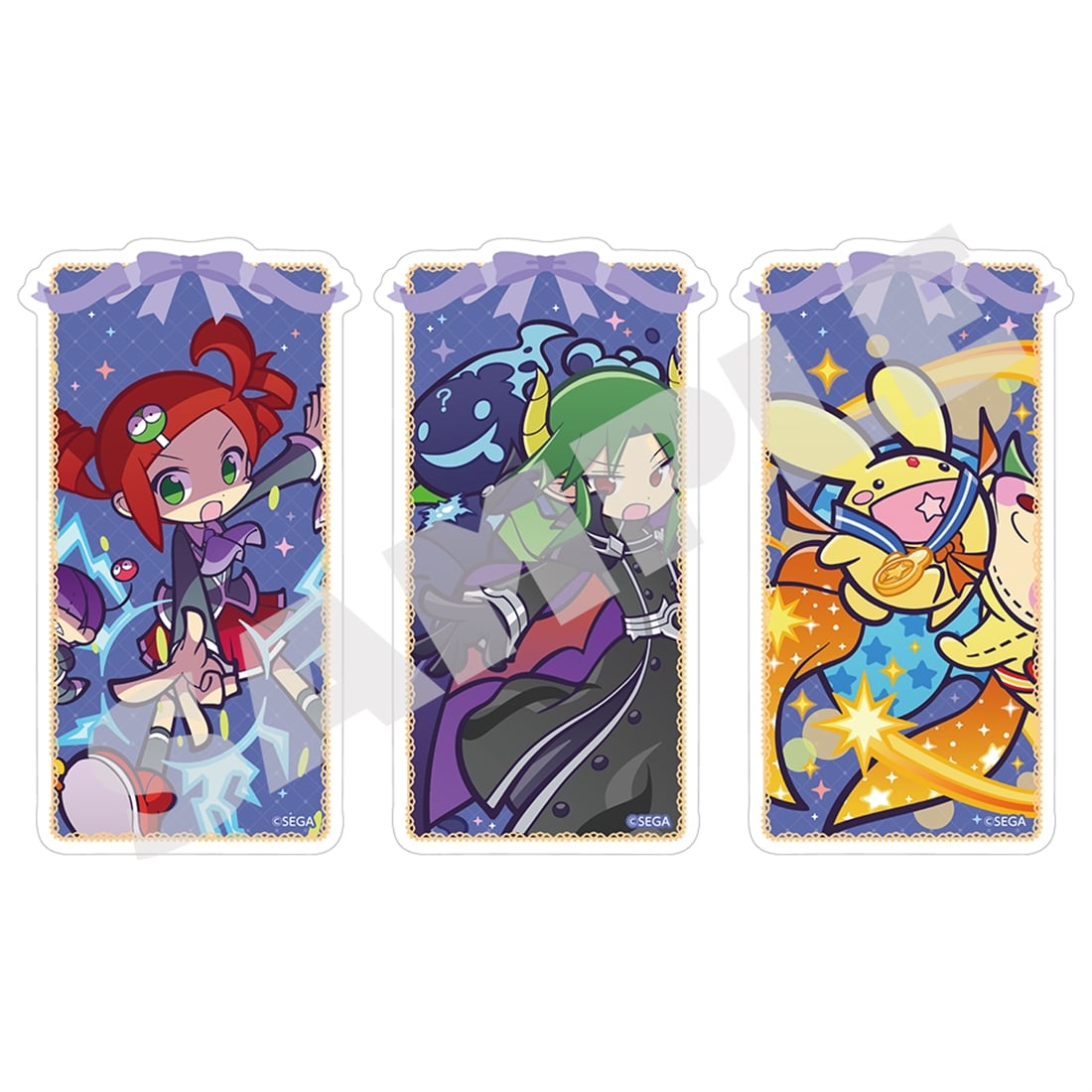 『ぷよぷよ!!クエスト』  アニバーサリーステッカーセットE  アニバーサリーステッカーセットE