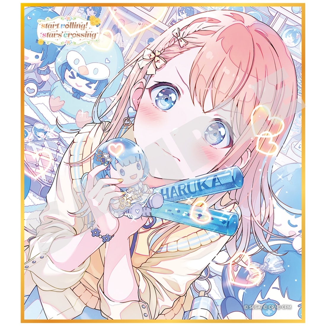 『プロジェクトセカイ カラフルステージ！ feat. 初音ミク』ミニ色紙コレクション 第60弾C【単品】start rolling! stars’ crossing（全9種） 第60弾C 単品