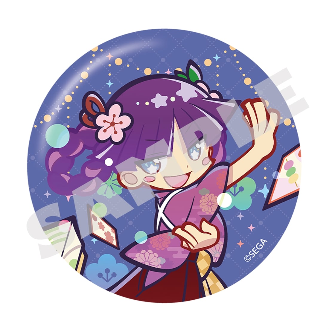 『ぷよぷよ!!クエスト』  アニバーサリー缶バッジ 幾星学園のフェーリ 幾星学園のフェーリ