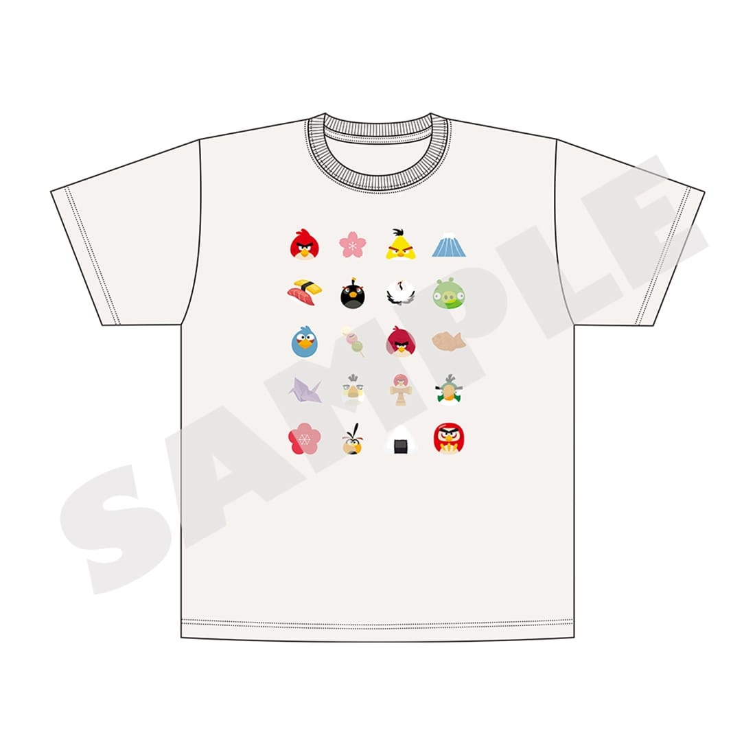 『Angry Birds』 Tシャツ（Japan Icons）XLサイズ XLサイズ