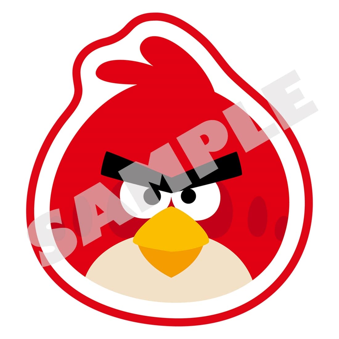 『Angry Birds』 ハンドタオル（レッド） レッド