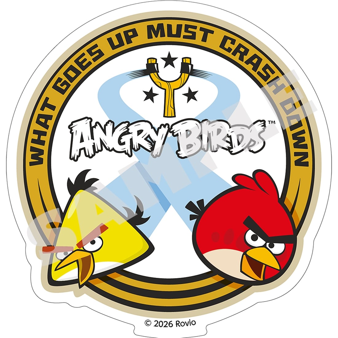 『Angry Birds』 ステッカー（レッド＆チャック） レッド＆チャック