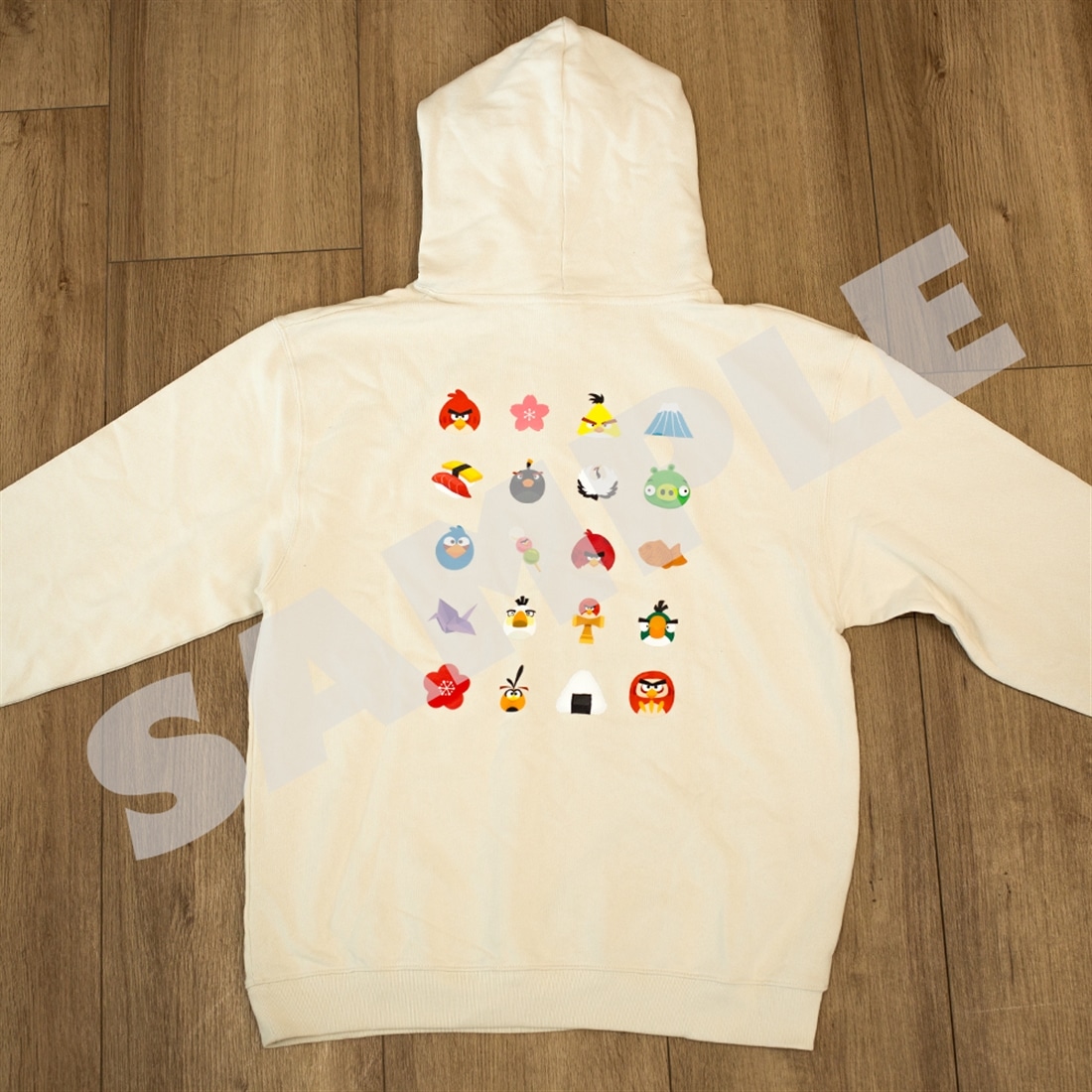 『Angry Birds』 フーディー（Japan Icons）３Lサイズ 3L Japan Icons
