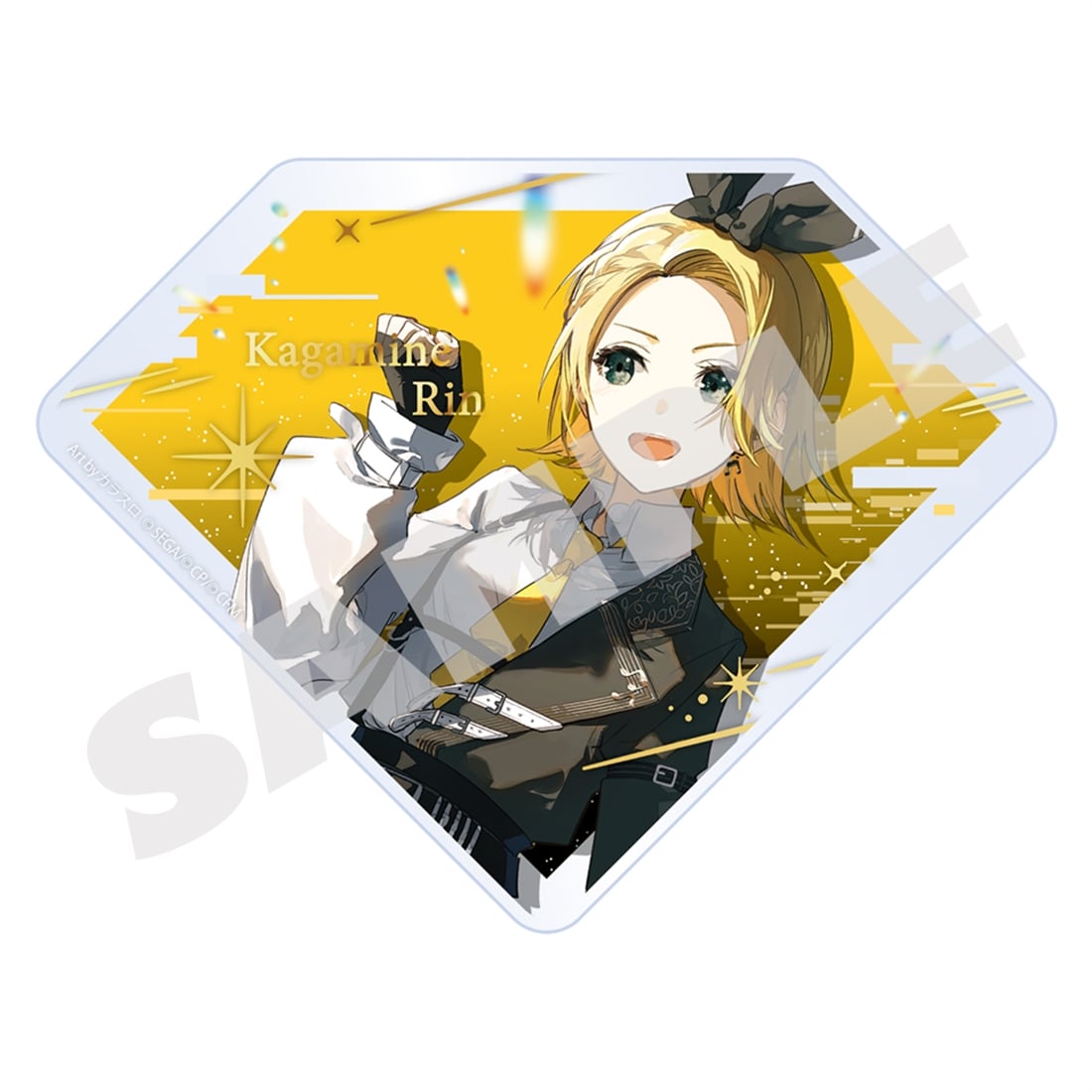 『プロジェクトセカイ 6th Anniversary 感謝祭』ダイヤ型アクリルブロック02 鏡音リン 02 鏡音リン