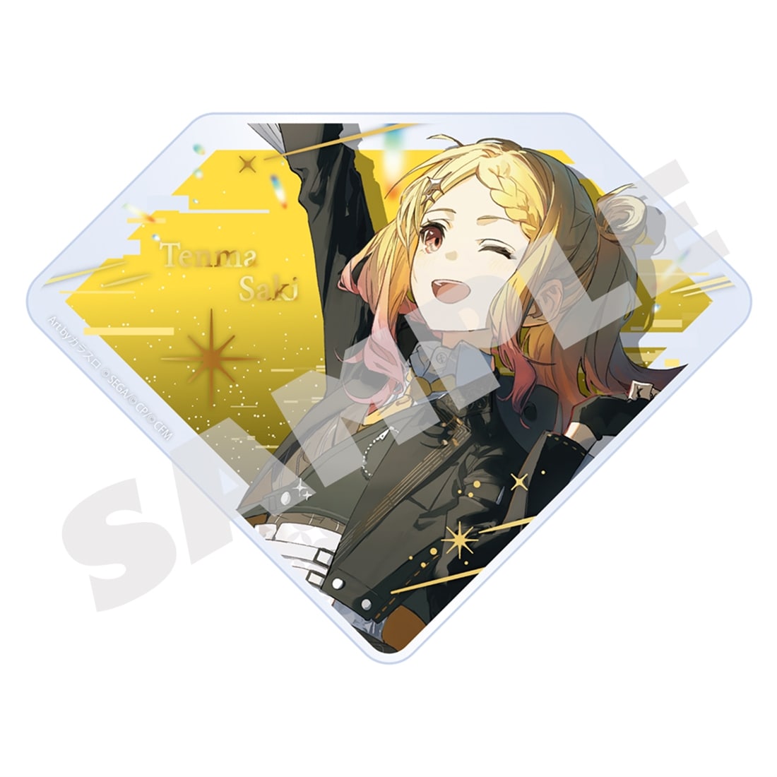『プロジェクトセカイ 6th Anniversary 感謝祭』ダイヤ型アクリルブロック08 天馬 咲希 08 天馬 咲希