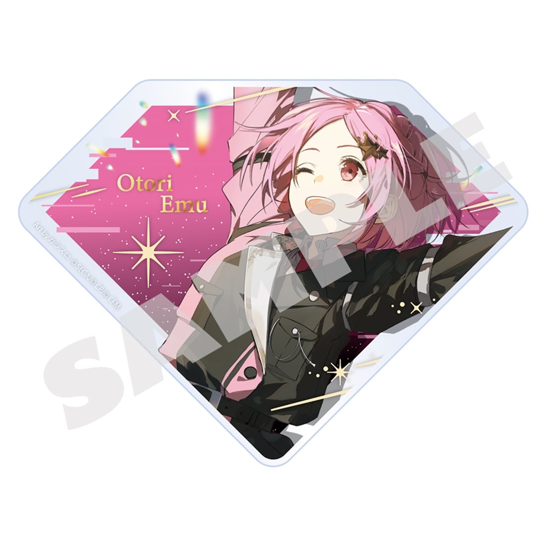 『プロジェクトセカイ 6th Anniversary 感謝祭』ダイヤ型アクリルブロック20 鳳 えむ 20 鳳 えむ