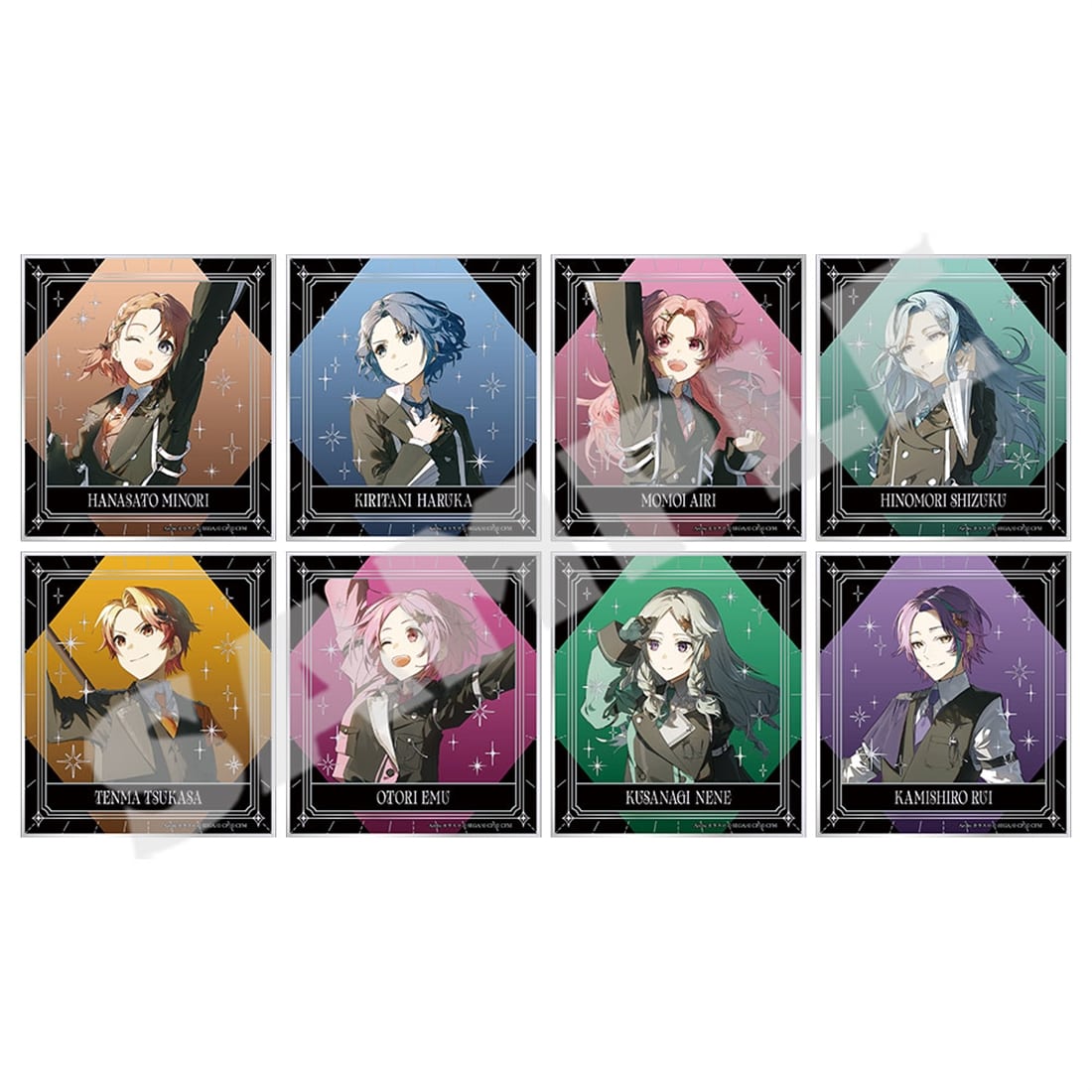 『プロジェクトセカイ 6th Anniversary 感謝祭』箔押しミニ色紙コレクション C【単品】MORE MORE JUMP！＆ワンダーランズ×ショウタイム（全8種） 単品 MORE MORE JUMP！＆ワンダーランズ×ショウタイム