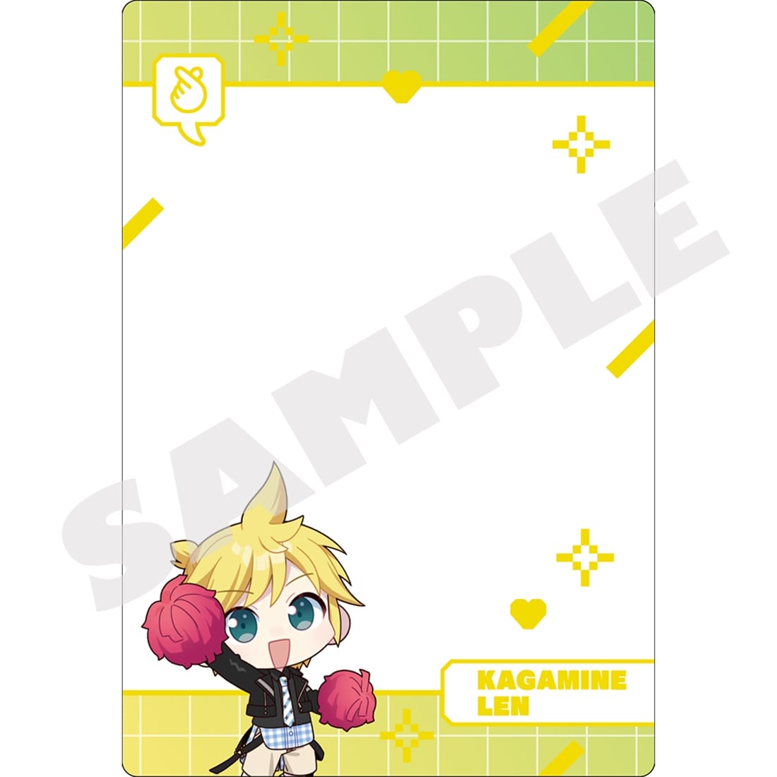 『プロジェクトセカイ 6th Anniversary 感謝祭』ミニキャラ 硬質カードケース03 鏡音レン 03 鏡音レン
