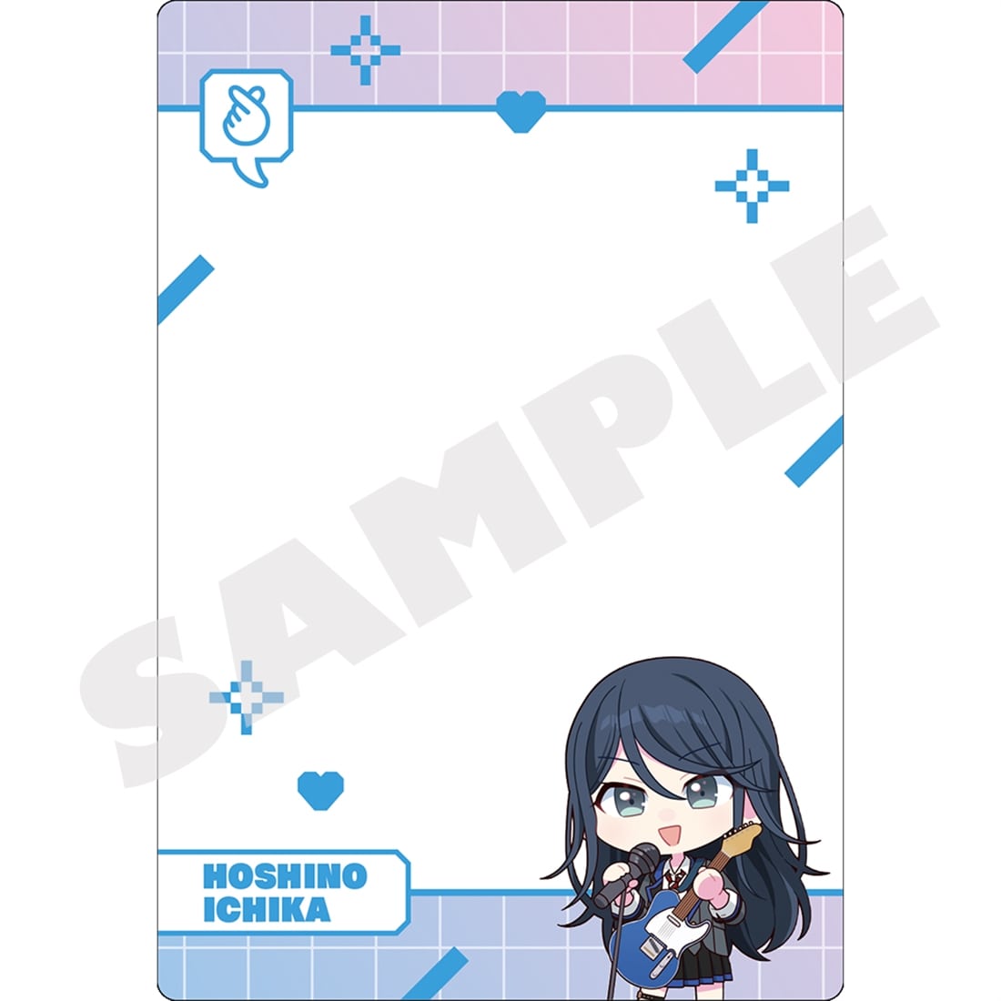 『プロジェクトセカイ 6th Anniversary 感謝祭』ミニキャラ 硬質カードケース07 星乃 一歌 07 星乃 一歌