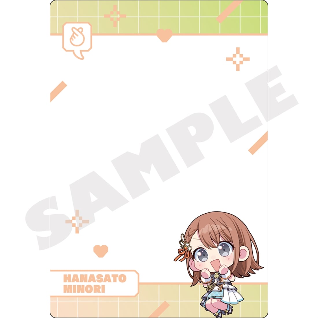 『プロジェクトセカイ 6th Anniversary 感謝祭』ミニキャラ 硬質カードケース11 花里 みのり 11 花里 みのり