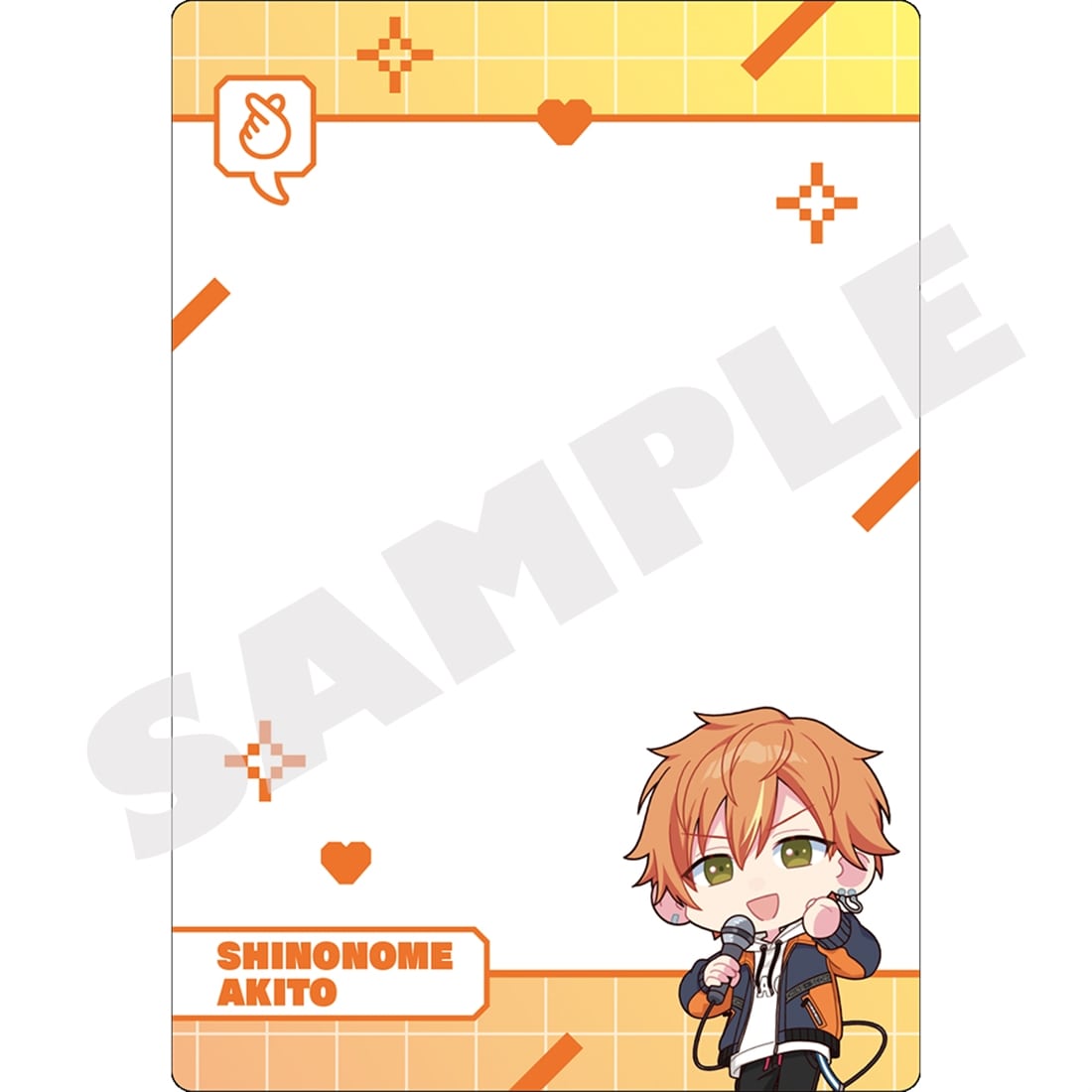 『プロジェクトセカイ 6th Anniversary 感謝祭』ミニキャラ 硬質カードケース17 東雲 彰人 17 東雲 彰人