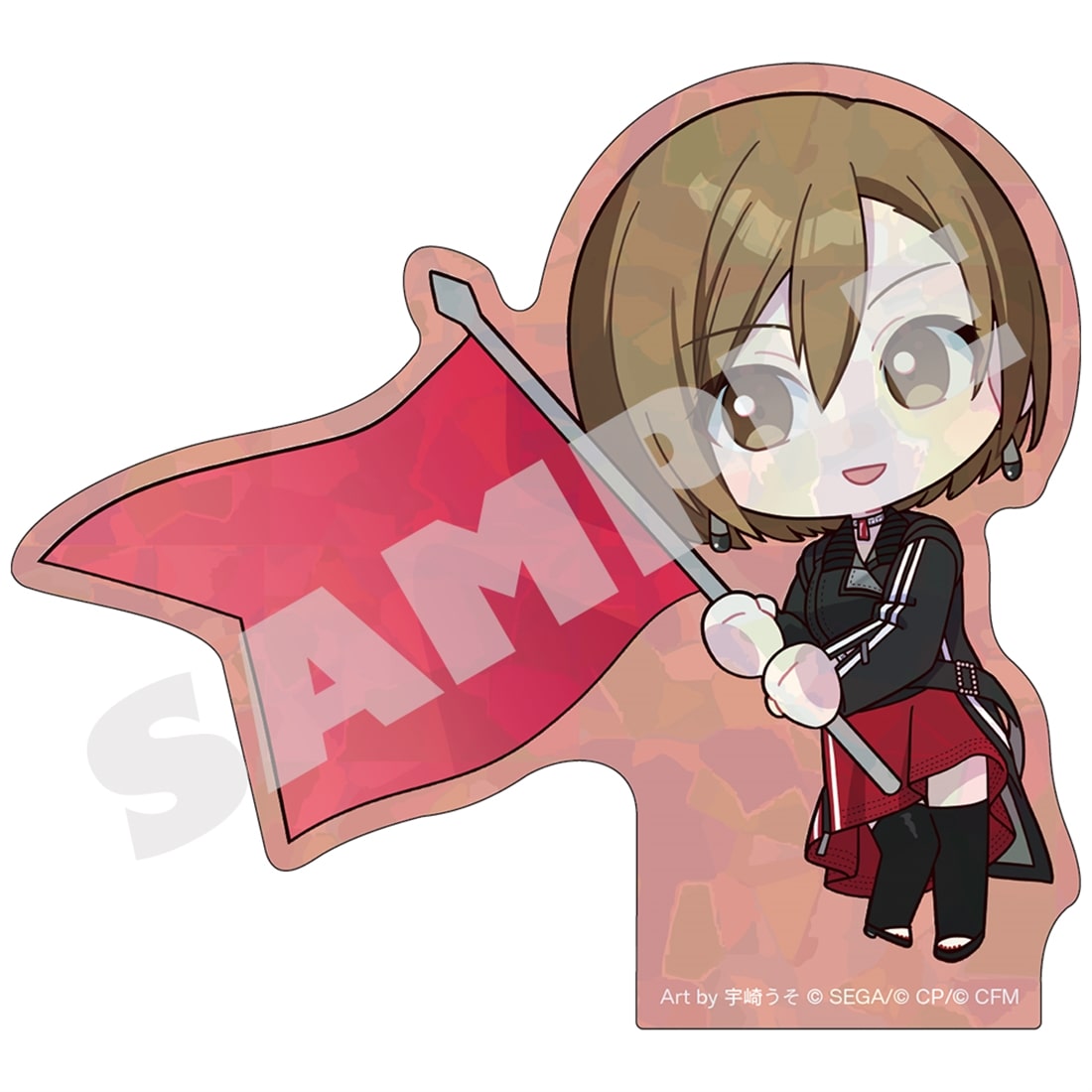 『プロジェクトセカイ 6th Anniversary 感謝祭』ミニキャラ クリアホロステッカー05 MEIKO 05 MEIKO