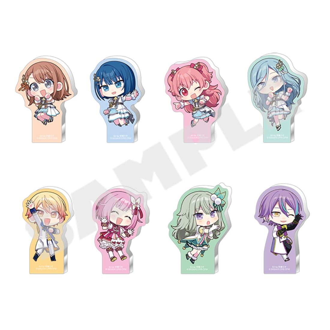 『プロジェクトセカイ 6th Anniversary 感謝祭』ミニキャラ アクリルフィギュアコレクション C【BOX】MORE MORE JUMP！＆ワンダーランズ×ショウタイム（全8種） MORE MORE JUMP！＆ワンダーランズ×ショウタイム