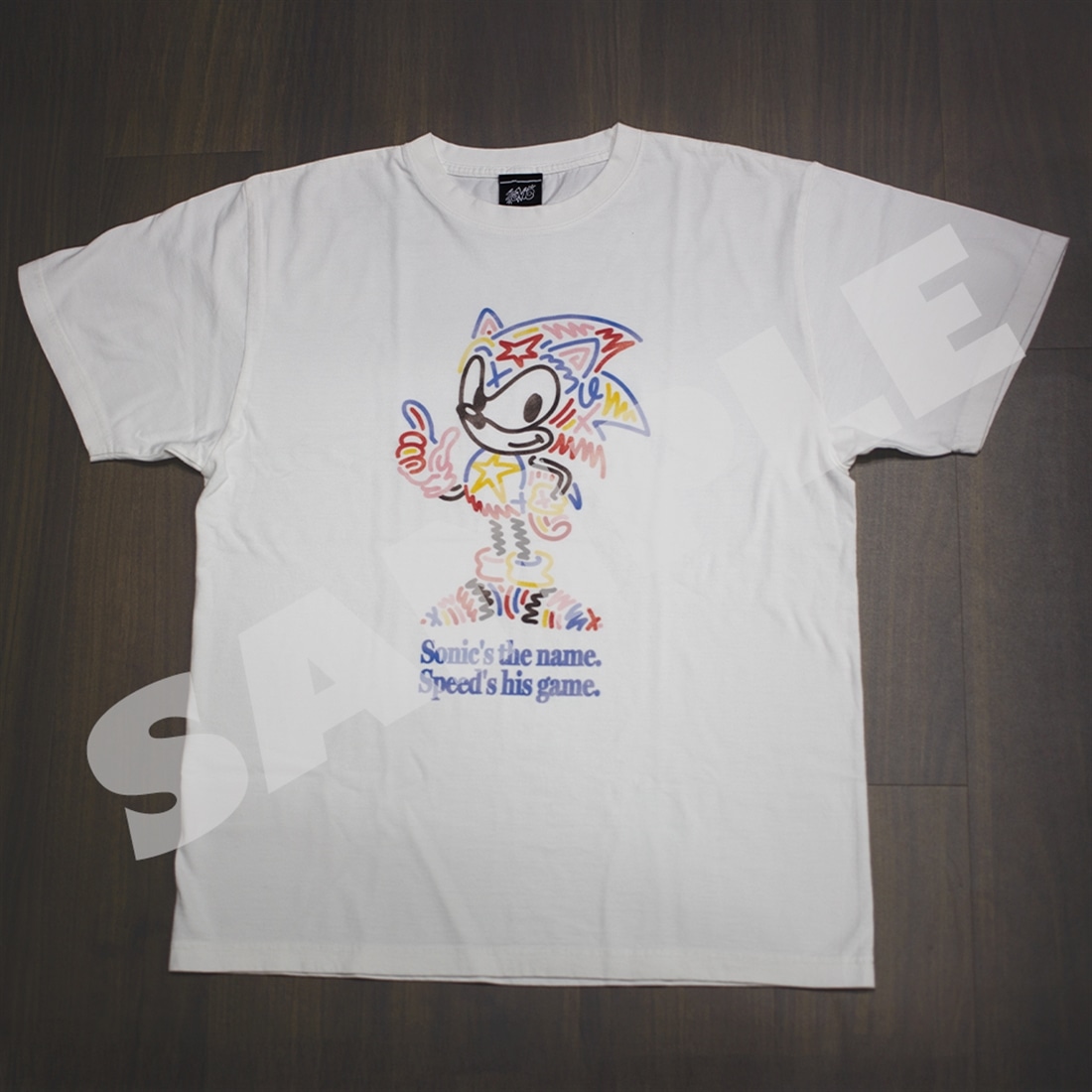 『SONIC THE HEDGEHOG×MOROSS』Tシャツ ホワイト LLサイズ LL ホワイト