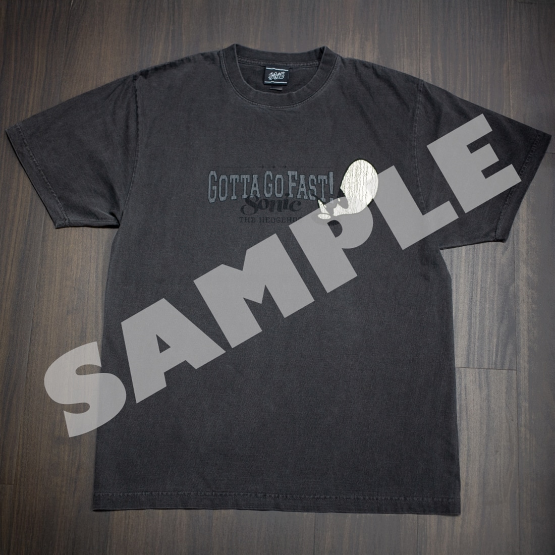 『SONIC THE HEDGEHOG×MOROSS』Tシャツ ブラック LLサイズ LL ブラック