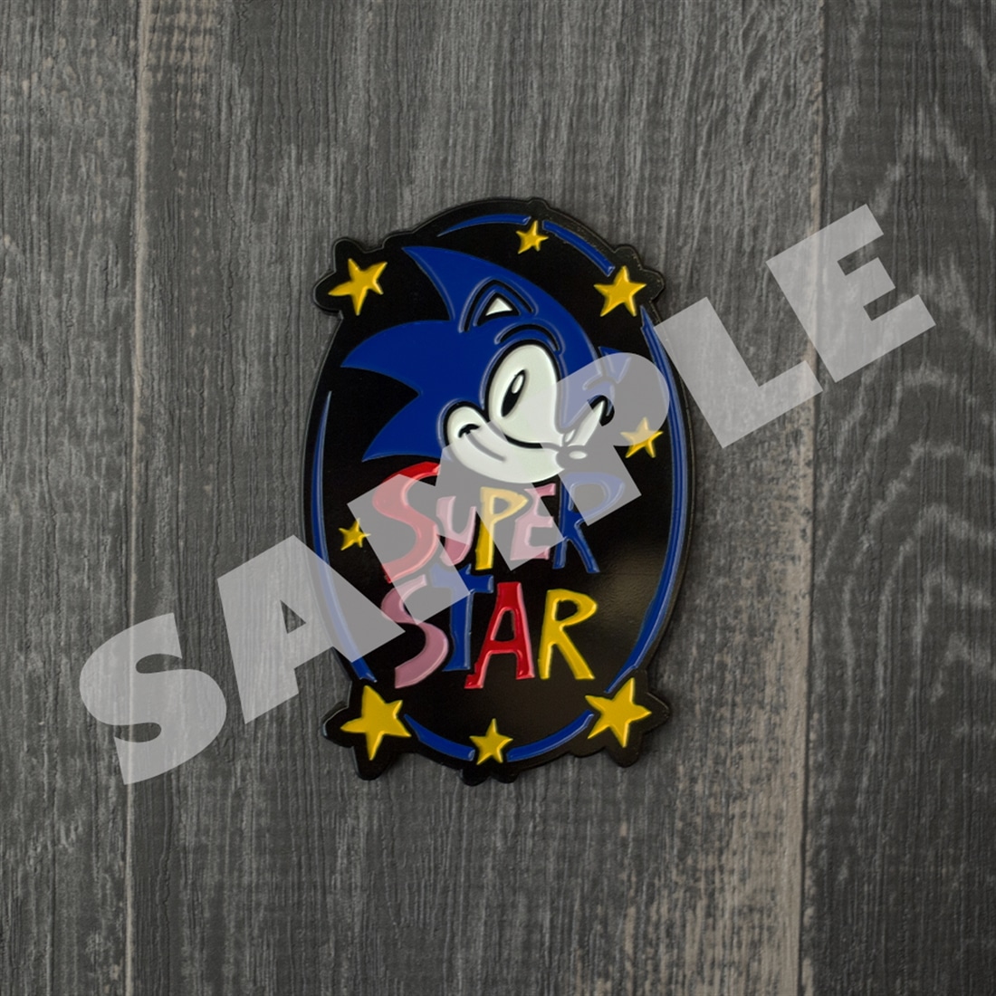 『SONIC THE HEDGEHOG×MOROSS』マグネット SUPERSTAR SUPERSTAR