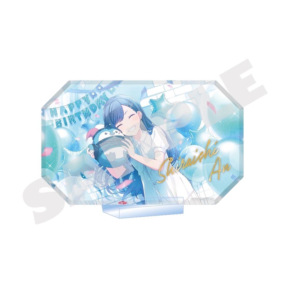 『プロセカ』Anniversary/Birthdayイラスト 2024-2025 アクリルブロックスタンド 白石 杏 白石 杏