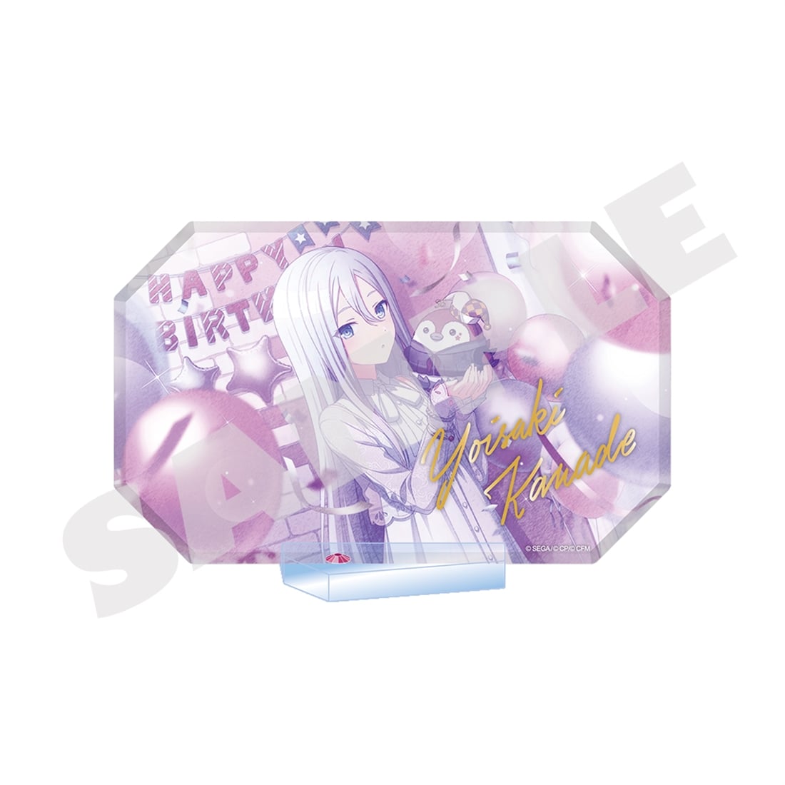『プロセカ』Anniversary/Birthdayイラスト 2024-2025 アクリルブロックスタンド 宵崎 奏 宵崎 奏