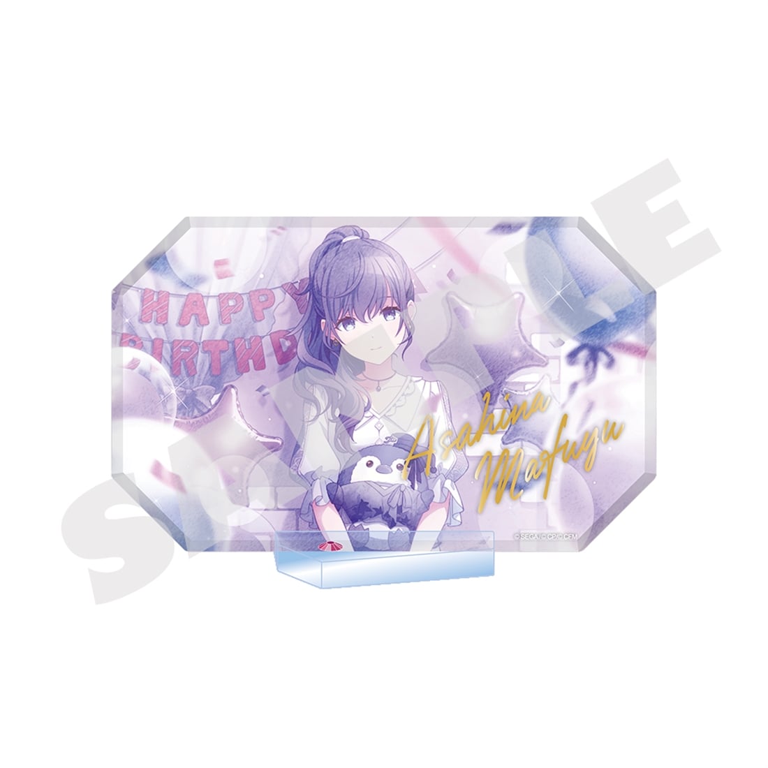 『プロセカ』Anniversary/Birthdayイラスト 2024-2025 アクリルブロックスタンド 朝比奈 まふゆ 朝比奈 まふゆ