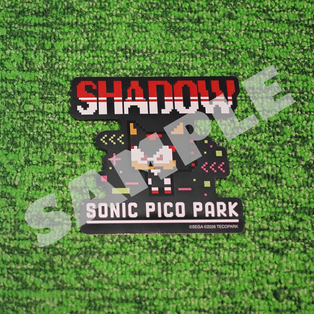 『SONIC PICO PARK』ダイカットステッカー シャドウ シャドウ