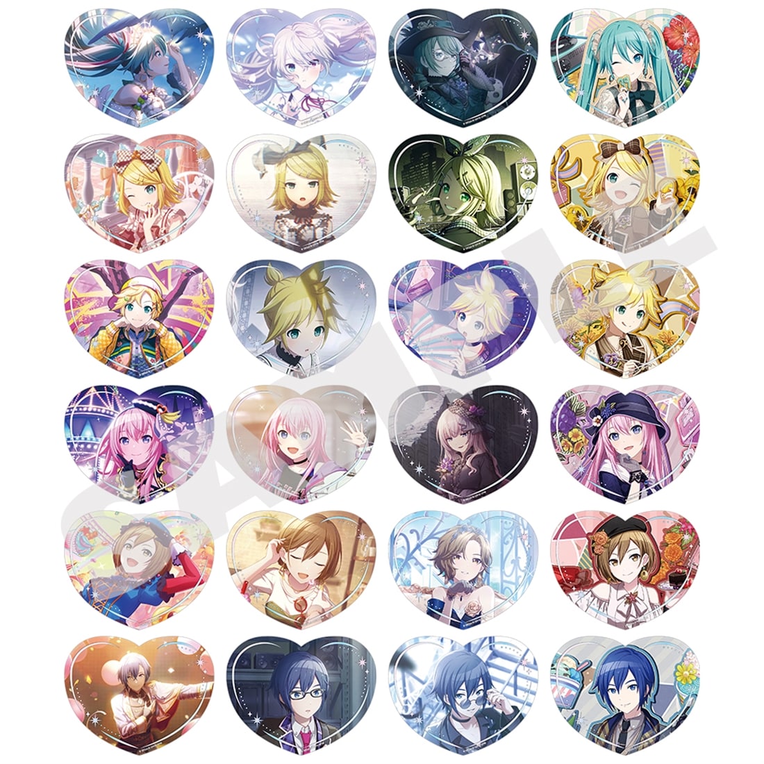 『プロジェクトセカイ カラフルステージ！ feat. 初音ミク』H/Art Collection クリアカード vol.2 【BOX】バーチャル・シンガー（全24種） BOX バーチャル・シンガー