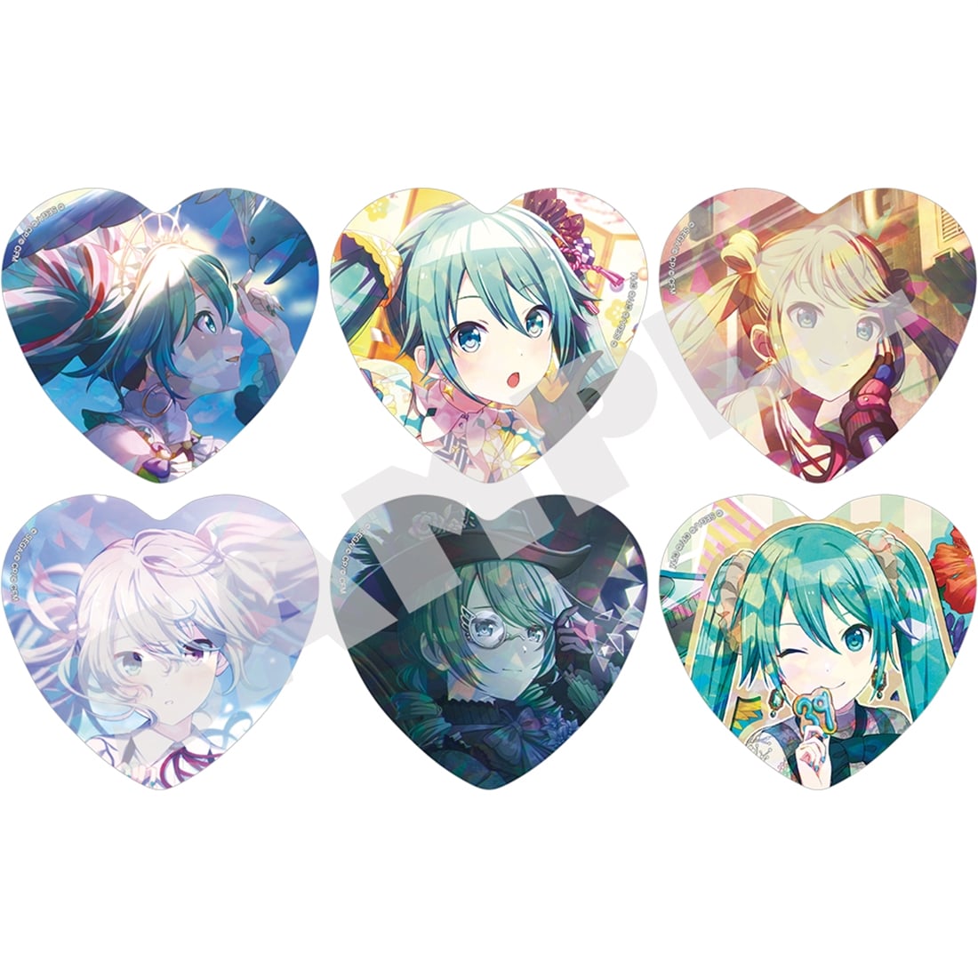 『プロジェクトセカイ カラフルステージ！ feat. 初音ミク』H/Art Collection 缶バッジ vol.2 【単品】初音ミク（全6種） 単品 初音ミク